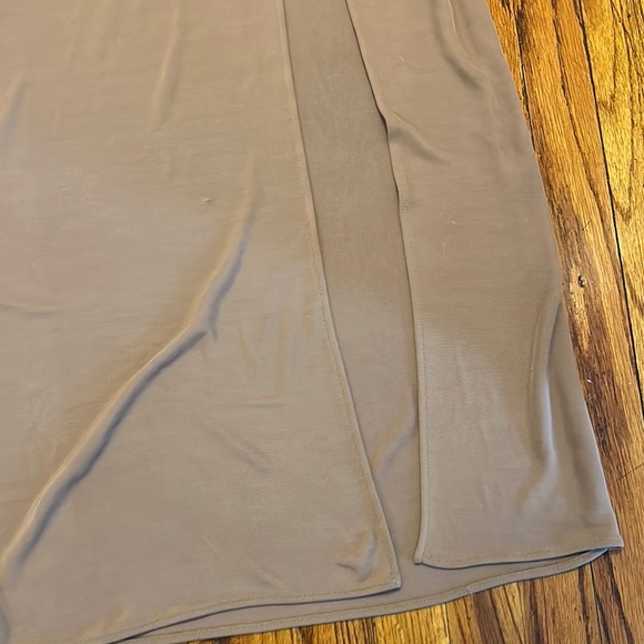 Reformation Maxi Skirt in Tan with Bow Detail - Picture 8 of 8